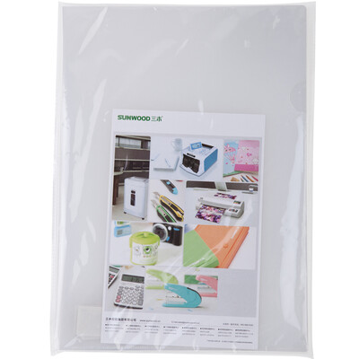 

Miki SUNWOOD E310 single file set file bag information bag A4 transparent 20 bag