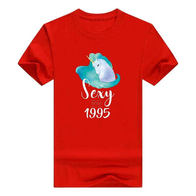 

23rd Birthday Gift Unicorn Tshirt Sexy Since 1995 Tee