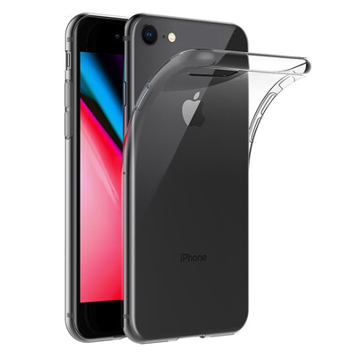 

Case for Apple iPhone 7 iPhone 8 47 inch Soft TPU Rubber Gel Bumper Transparent Back Cover