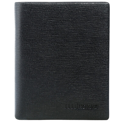 

ELLE HOMME men&39s first layer of leather wallet leisure long paragraph multi-card business business package black E675760430