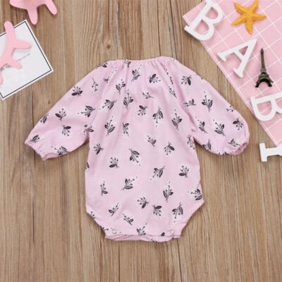 

Newborn Baby Girls Floral Outfit Clothes Romper Jumpsuit Bodysuit Sunsuit 0-24m