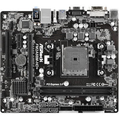 

Материнская плата ASRock FM2A88M-HD + R3.0 (AMD A88X / Socket FM2 +)