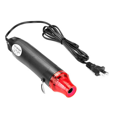

Electric Power Tool Plastic Blower Shrink Mini Portable Hot Temperature Air 300W Hand Held DIY Heater Manchine with Supporting Sea