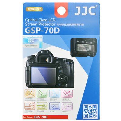

JJC GSP-70D Canon 70D 80D SLR фотопленка стекло HD антибликовым царапинам противообрастающих Джеймс Бонд фильм высокой проницаемости пленки электростатической адсорбции защитной пленки экрана