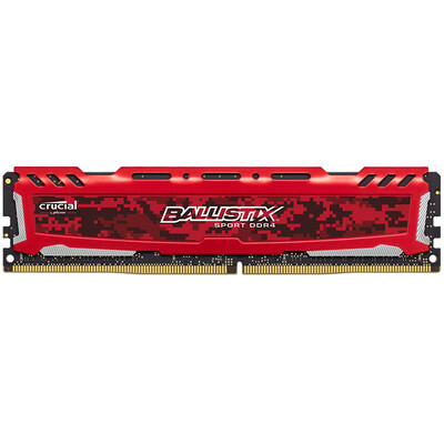 

Crucial Platinum Sport Series LT Series DDR4 2400 16G Настольная память Camouflage Red