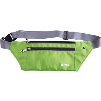 

Tattoo TUYUE pockets sports running pockets men&women outdoor mobile phone bag travel portable small waist bag wallet bag travel bag green