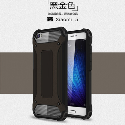 

Fivice Xiaomi MI 5 case Luxury Silicone Diamond Armor PC Hard Shell Phone Case
