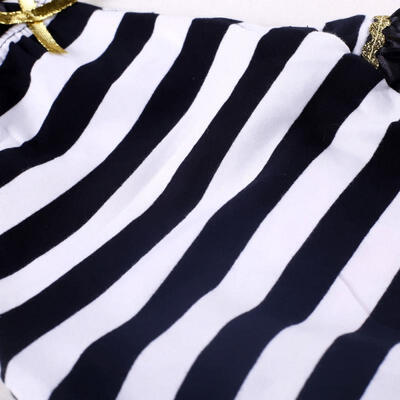 

2PCS Baby Girls Clothes Striped Bodysuit Romper Jumpsuit Outfits Sunsuit 0-24M