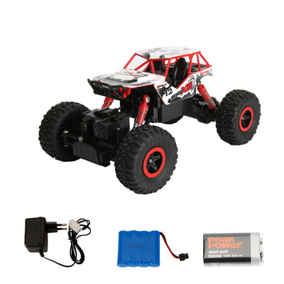 

RC Car 4WD 24GHz climbing Car 116 Double Motors Bigfoot Car Remote Control Rock Climbing Car with Battery Off-Road Vehicle Toy