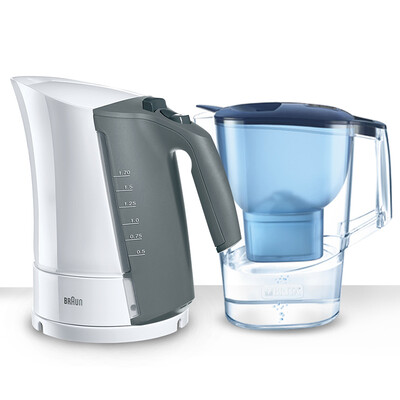 

Германия Braun (BRAUN) WK300 чайник Питт Zander выборочная (красный) 1,7 л кипящей чайник для кипячения воды чайник анти-ошпарить