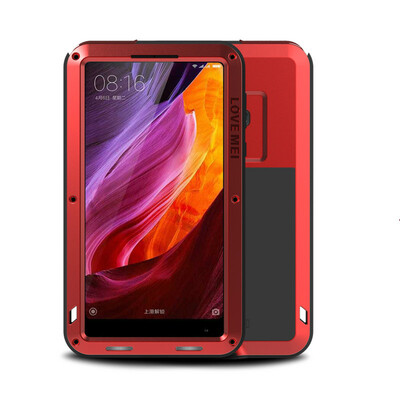 

Full Body Protective Xiaomi Mi Mix 2 Case For Xiaomi mi Mix 2 Mix2 Phone & Gorilla Glass Metal Armor sFor Xiaomi Mi Mix 2 Case
