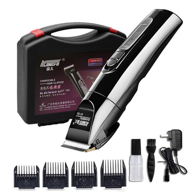 

KANG FU T69 Electric Hair Trimmer Comfortable Hair Cutter for Adult Rechargeable Haircuting Machine Ceramic Washable Blades