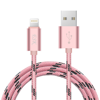 

BIAZE Apple, 7/6 / 5s розовое золото 1,2 м Данные телефонные линии зарядный кабель линии электропередачи поддержка iPhone5 / 6s / 7P / SE / Ipad воздушный мини-S1
