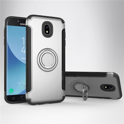 

Fivice Samsung Galaxy J5 2017 case PC metal ring shell magnetic car bracket TPU phone case