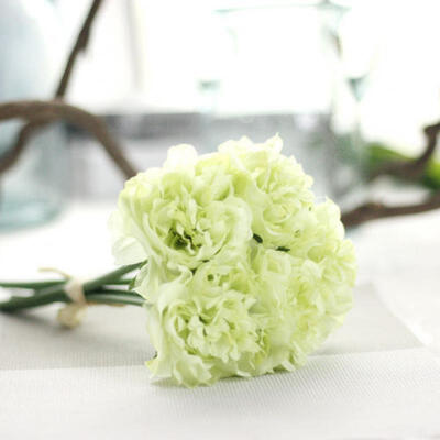 

Artificial Bouquet Peony Silk Flower Fake Leaf Home Bridal Wedding Party Decor