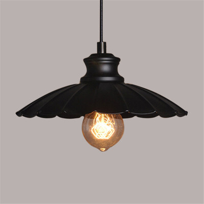 

Baycheer HL485938 1 Light 27CM White Finish Metal Shade Pendant Light