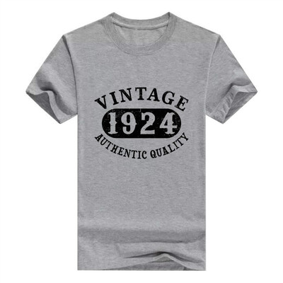 

1924 Vintage 94 Years Old 94th B-Day Birthday Gift Mens T-Shirt