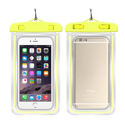 

Waterproof bags dry bag with underwater luminous bag phone case swimming bags for all universal models 35 inches-6 inches