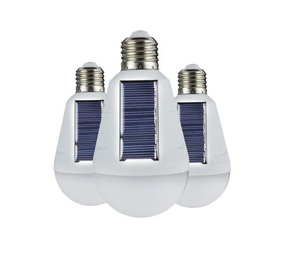 

OALUX Solar LED Bulb Portable Emergency Light Rechargeable for Outdoor&Indoor Solar Powered Bulb Waterproof IP65 -12W3PACK