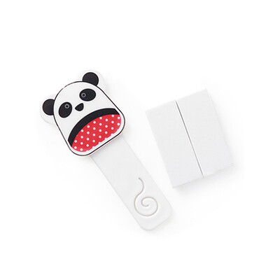 

Cartoon Toilet Seat Handle Cute Animal Panda Shape Toilet Seat Cover Lifter Avoid Touching Self Adhesive Lifting Tool