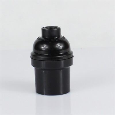 

E26 Black Single screw plastic No Switch Lamp Holder