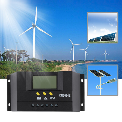 

30A 12-24V/48V Solar Regulator Solar Charge Controller LCD Solar Genetator
