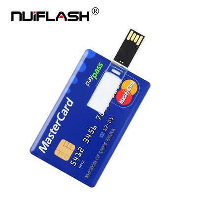 

Credit Card USB Flash 8GB 4GB 16GB cle USB 20 flash stick 32GB Pen drive memory stick 64GB pendrive real capacity USB key