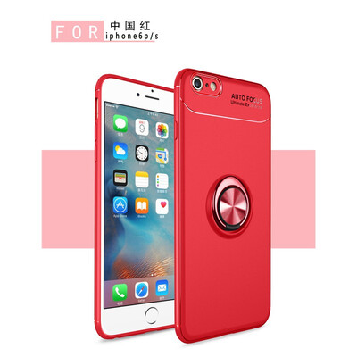 

Fivice iphone 6S plus case TPU metal ring shell magnetic bracket soft shell