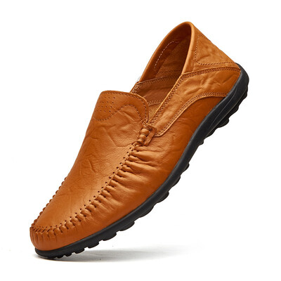 

Four Seasons Casual Leather Shoes with Soft Bottom&Wear Resistant Mens Shoes