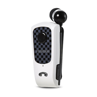 

Fineblue F PLUS Wireless Bluetooth Headphone Call Remind Vibration Clip-on Business Headset with Mic for Outdoor