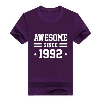 

26th Birthday Gift idea Awesome Since 1992 26 Year Old Shirt