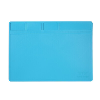 

280200mm Heat Insulation Silicone Pad for BGA Soldering Repair Solder Station Mat High Temperature Maintenance Platform with Rule