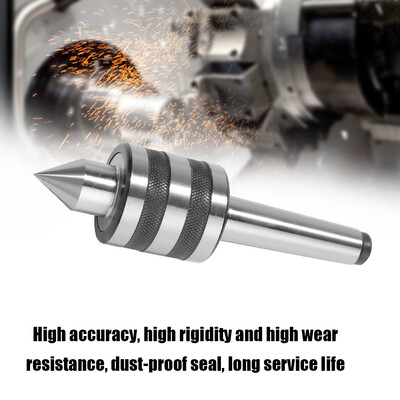 

Heavy Duty Live Morse Taper Bearing Tailstock Center For CNC Cutter Metal Woodworking Lathe Turning Tool
