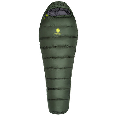 

Heavenly Rock HighRock outdoor camping couple around each other adult cotton sleeping bag -10 degrees right open fir green