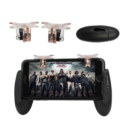 

For PUBG Game Trigger Controller Fire Button Gamepad L1R1 Aim Key Joystick