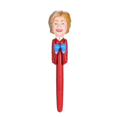 

Donald Trump Hillary Clinton Talking Pen Smack Talk Boxing Ball-point Pen Collectible Pens Funny Gag Stress Relief Gifts Toys