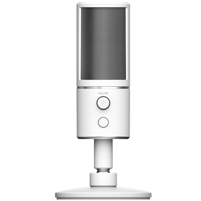 

Razer Magic Sound Siren X Mercury Edition Capacitive Live Noise Reduction Microphone Desktop Desktop K song Plug&Play Anchor Recommended Professional Recording Microphone