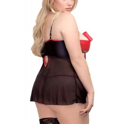 

Womens Lace Lingerie Nightwear Underwear Sleepwear BabyDoll Dress G G-string