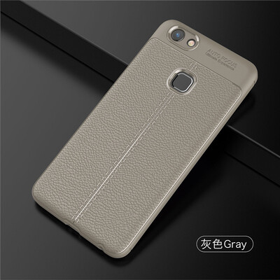 

Fivice Vivo V7 PLUSV7 case Luxury leather TPU silicone anti-fall soft shell phone case