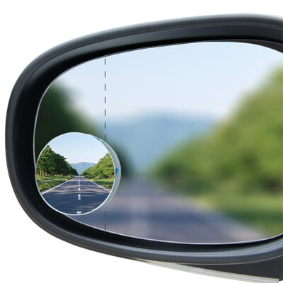 

TIMMOTU XYJ01 car small round mirror rearview mirror blind spot mirror mirror 360 degree rotation adjustable angle wide angle no border pair