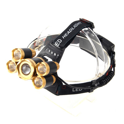 

UltraFire XML - T6 890Lm 4 Files 5 Light Source Focus Light Headlight