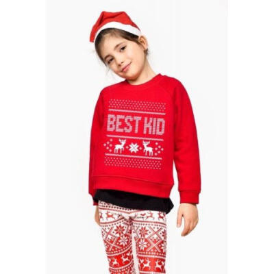 

Women Fashion Casual Cotton Pullover Christmas Reindeer T-Shirt Tops Blouse s2