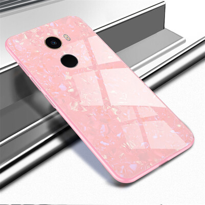 

Goowiiz Phone Case For Xiaomi Mi Mix 2Mix 2SMax 3Note 3 Luxury Soft Edge Silicone Frame Glass Shell Cover