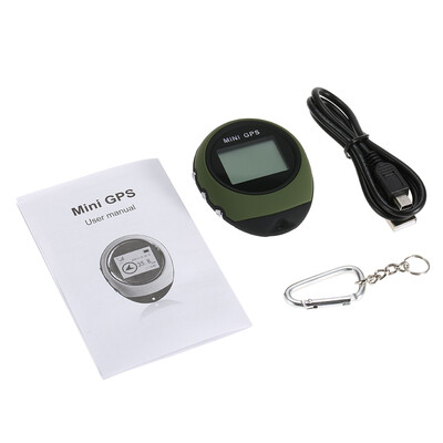 

Mini GPS Tracker Portable Keychain Locator Handheld Tracking Device for Travel Outdoor Sports Vehicle