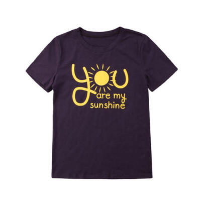 

Family Clothes Kids Mom&Child Outfits Parent-child Matching Sunshine T-Shirt