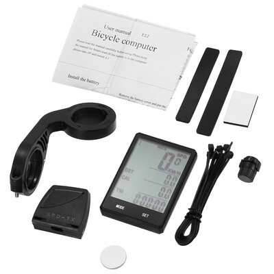 

YS Multi Functions Bike Computer Wired Wireless Bicycle Cycling Computer Speedometer Odometer with Backlight