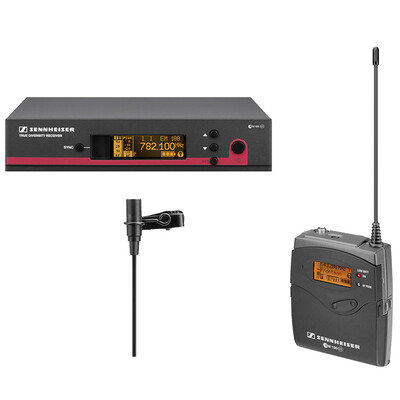 

Sennheiser EW122G3 Cardioid Lavalier Wireless Microphone Set Conference Presentation