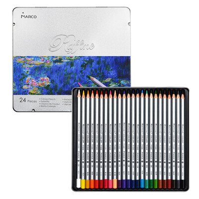 

Marco 7100-24TN Raffine Series 24 color pencil color pen color lead box