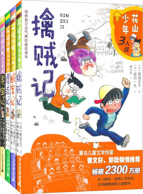 

花山少年三人组 （共4册）擒贼记/破案记/漂流记/寻宝记