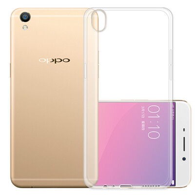 

Pizza OPPO R9 phone shell r9 silicone within the shell soft shell protective sleeve female models anti-fall pink cherry